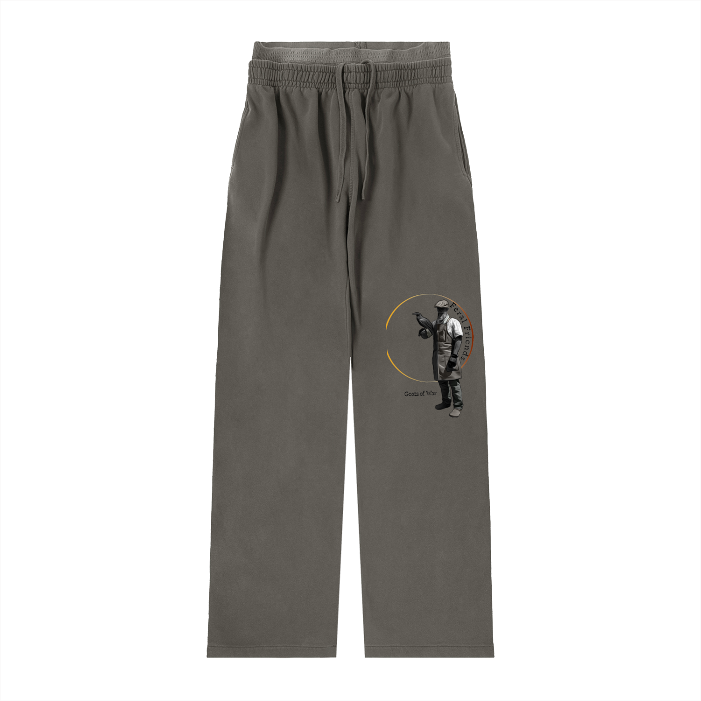 Vintage Washed Waist Pants