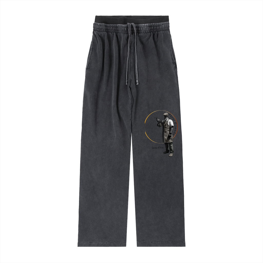Vintage Washed Waist Pants