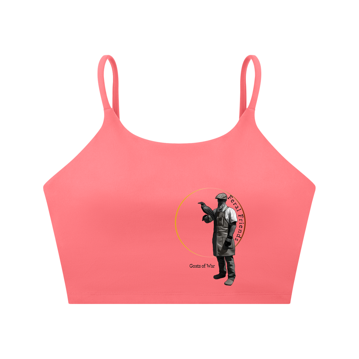 Spaghetti Strap Yoga Sports Bra