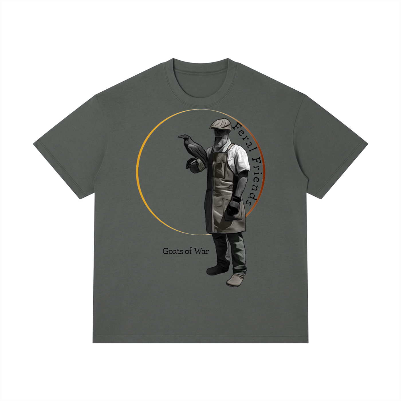 Feral Friends Unisex Regular Fit Crewneck T-Shirt