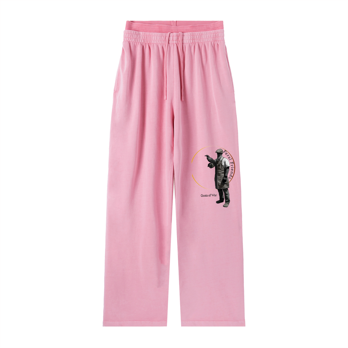 Vintage Washed Waist Pants