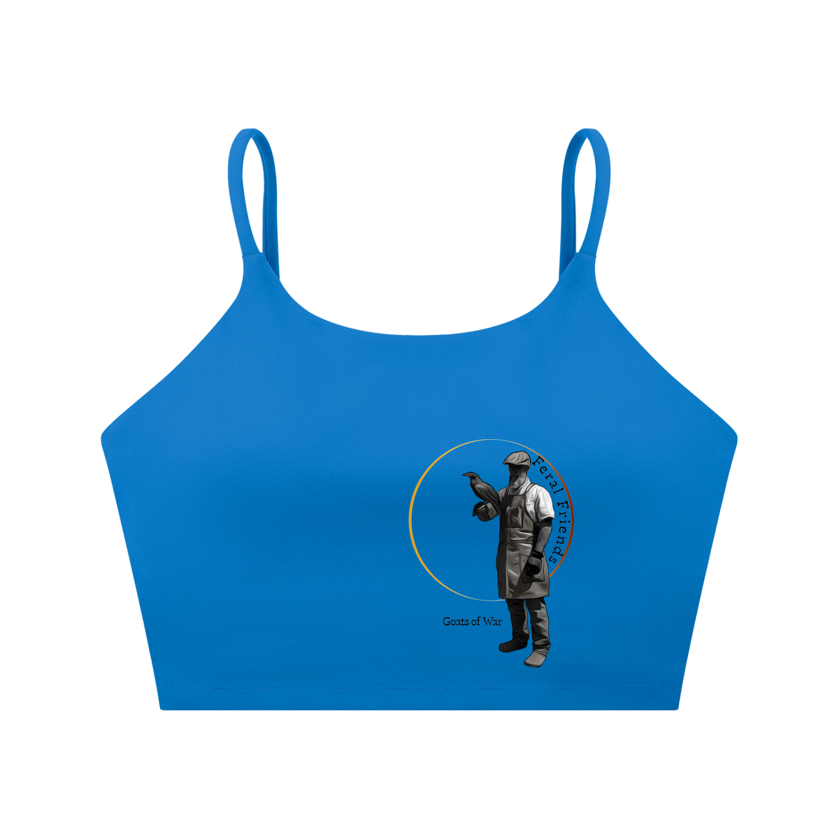 Spaghetti Strap Yoga Sports Bra