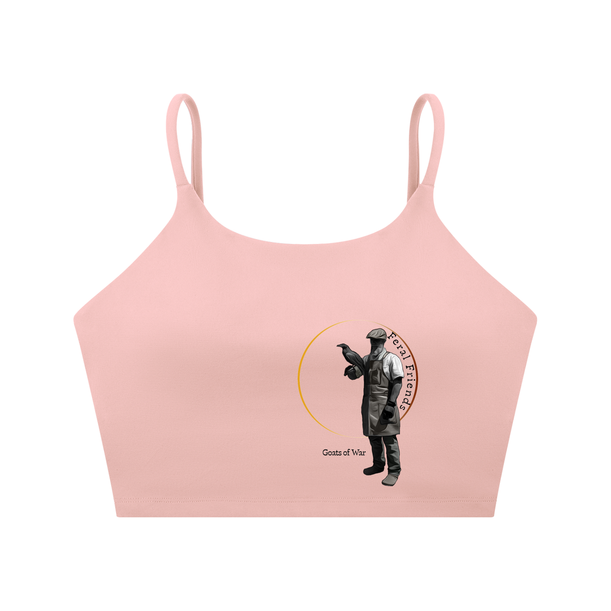 Spaghetti Strap Yoga Sports Bra