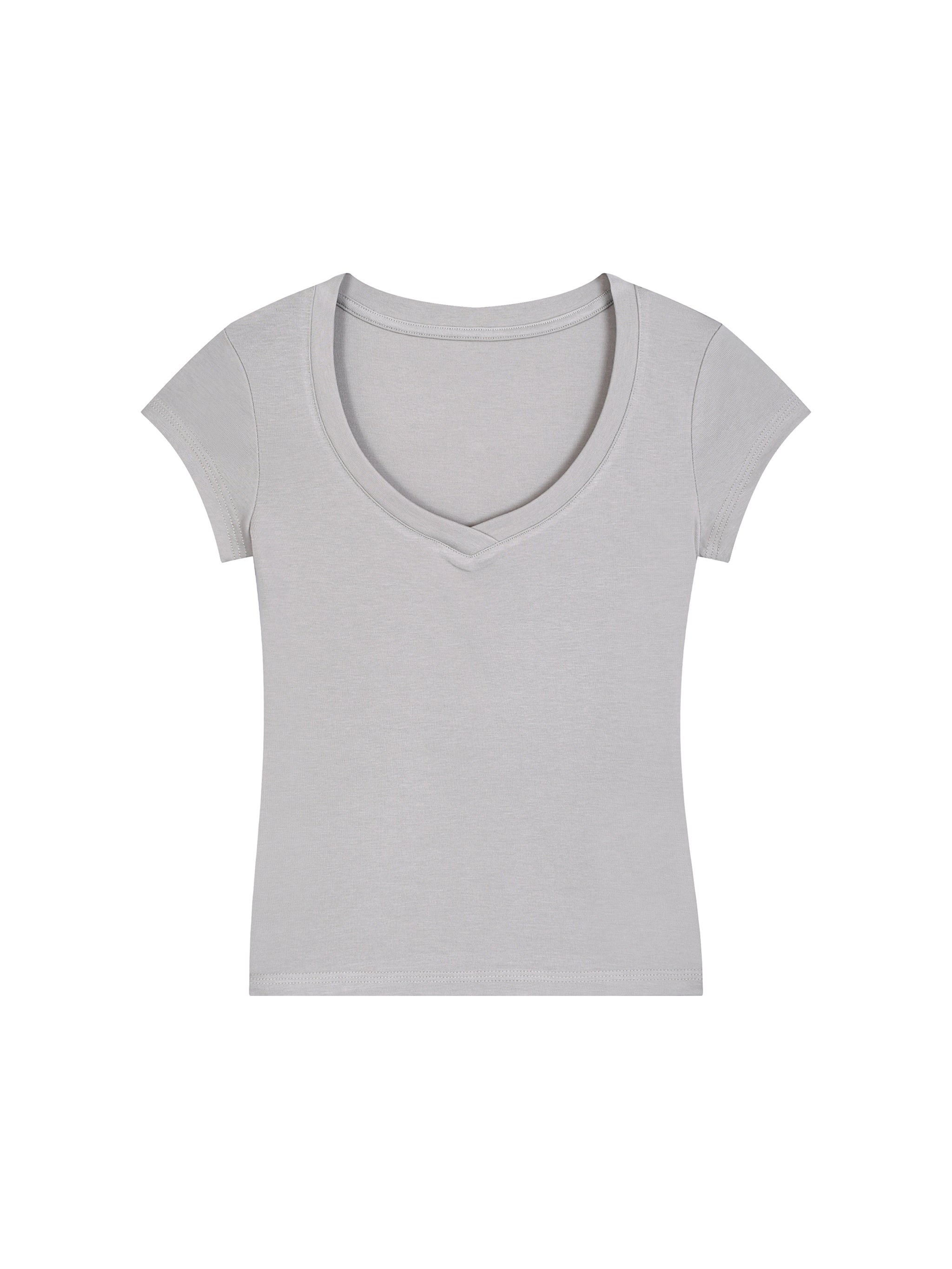 Feral Friends Essential V-Neck Bodycon T-Shirt